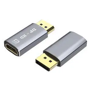 DP to -Compatible Adapter 4K Display Port Male to -Compatible Female Converter for PC TV Laptop Projector DP to -Compatible Adapter 4K Display Port Male to -Compatible Female Converter for PC TV Laptop Projector