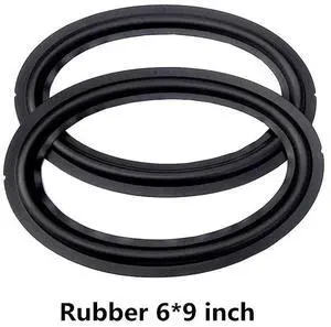 2PC Speaker Woofer Rubber Surround Repair Kit 6x9 Inch Oval Shape For Car Speaker Audio Professional Home Theater 2PC Speaker Woofer Rubber Surround Repair Kit 6x9 Inch Oval Shape For Car Speaker Audio Professional Home Theater
