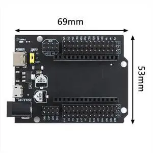 ESP32-WROOM-32 Expansion Development Board DEVKIT V1 30P Power Board Module ESP32S Shield Development Expansion Board ESP32-WROOM-32 Expansion Development Board DEVKIT V1 30P Power Board Module ESP32S Shield Development Expansion Board