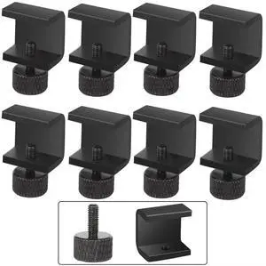 8pcs 3D Printer Parts Platform Heated Adjustable Bed Clip for 3 CR10 Hotbed Printing Platform Glass Plate Black 8pcs 3D Printer Parts Platform Heated Adjustable Bed Clip for 3 CR10 Hotbed Printing Platform Glass Plate Black