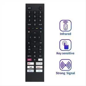 Replace ERF3B80H Remote Control for QLED 4K UHD TV 43A6G 50A6G 55A6G 60A6G 65A6G 70A6G 75A6G Replace ERF3B80H Remote Control for QLED 4K UHD TV 43A6G 50A6G 55A6G 60A6G 65A6G 70A6G 75A6G