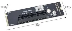 M.2 NVME to PCIE X1 X4 X16 Converter Adapter PCIe 4.0 X4 to M.2 M-Key Expansion Card Supports 2260 2280 with SATA Cable M.2 NVME to PCIE X1 X4 X16 Converter Adapter PCIe 4.0 X4 to M.2 M-Key Expansion Card Supports 2260 2280 with SATA Cable