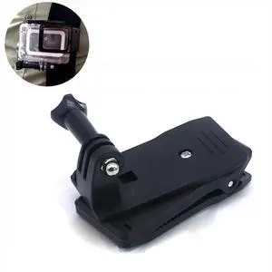 360 Rotary Action Currency Cam Sports Camera Quick Clip Backpack Strap Mount Clamp Holder 360 Rotary Action Currency Cam Sports Camera Quick Clip Backpack Strap Mount Clamp Holder