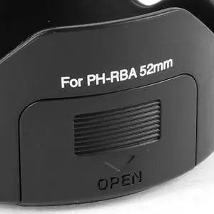 Black PH-RBA 52mm Lens Hood for SMCP-DA 18-55mm f/3.5-5.6 AL Black PH-RBA 52mm Lens Hood for SMCP-DA 18-55mm f/3.5-5.6 AL