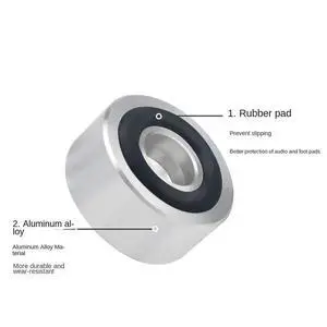 4 Pcs Speaker Stand Feet Fixing Feet Pad Shock Base Feet Stand Cover Foot Nail 4 Pcs Speaker Stand Feet Fixing Feet Pad Shock Base Feet Stand Cover Foot Nail
