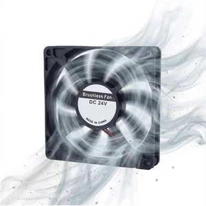 DC 24V 8015 2pin Brushless Cooling Fan 2500RPM Hydraulic Fan Radiator for S1/S1C 3D Printer Parts DC 24V 8015 2pin Brushless Cooling Fan 2500RPM Hydraulic Fan Radiator for S1/S1C 3D Printer Parts