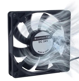 DC 24V 8015 Brushless Cooling Fan 2800RPM Radiator 3D Printer Parts for S1/S1C Motherboard Cooling Fan DC 24V 8015 Brushless Cooling Fan 2800RPM Radiator 3D Printer Parts for S1/S1C Motherboard Cooling Fan