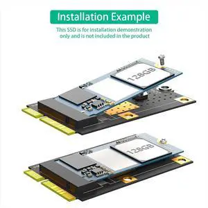 MSATA to M.2(NGFF) Key B Adapter for 2230/2242 SSD Card Adapter for Multi-System PCS MSATA to M.2(NGFF) Key B Adapter for 2230/2242 SSD Card Adapter for Multi-System PCS