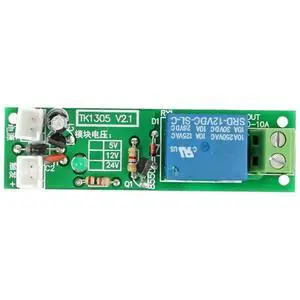 0 to 60 Minutes Delay Timer Relay 12V Multifunction Relay Module Normally Open Relay 10A Load MCU Control 0 to 60 Minutes Delay Timer Relay 12V Multifunction Relay Module Normally Open Relay 10A Load MCU Control