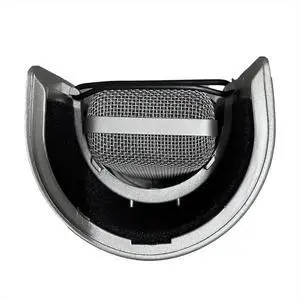 Condenser Microphone Blowout Screen U-Shaped Windscreen Cover Shield Ideal for Streaming & Recording Silver Condenser Microphone Blowout Screen U-Shaped Windscreen Cover Shield Ideal for Streaming & Recording Silver