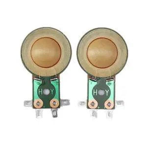 2PC HiFi Tweeter Speaker Diaphragm Repair Kit 1 inch Voice Coil 8 Ohm Resin For Home Theater Professional Audio 2PC HiFi Tweeter Speaker Diaphragm Repair Kit 1 inch Voice Coil 8 Ohm Resin For Home Theater Professional Audio