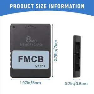 FMCB Free McBoot Card V1.953 PS2 -2 Memory Card OPL Boot(8MB) FMCB Free McBoot Card V1.953 PS2 -2 Memory Card OPL Boot(8MB)