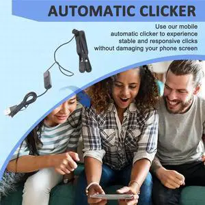 Auto Clicker Mobile Phone Screen Automatic Clicker Silent Click Automatic Physical Clicker for Game Assistance Task Auto Clicker Mobile Phone Screen Automatic Clicker Silent Click Automatic Physical Clicker for Game Assistance Task