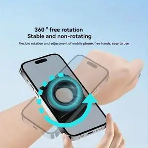 Strong Magnetic Suction Bracket Mount Mobile Phone Holder Wrist Strap Arm Dedicated Strong Magnetic Suction Bracket Mount Mobile Phone Holder Wrist Strap Arm Dedicated