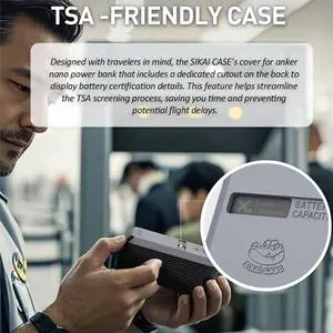 Silicone Case for Nano Power Bank (10,000mAh 45W) A1638 - Shockproof, Scratch- Travel Silicone Case for Nano Power Bank (10,000mAh 45W) A1638 - Shockproof, Scratch- Travel