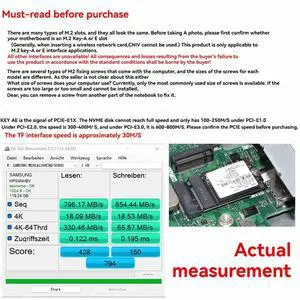 M.2 Network Card A+E Key to 2230 KEY-M NVME Hard Drive M.2 SSD Adapter Card for Mini PC M.2 Network Card A+E Key to 2230 KEY-M NVME Hard Drive M.2 SSD Adapter Card for Mini PC