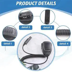 PTT Mic Speaker Microphone for -UV9R UV9R -A58 A58 UV-XR GT-3WP -9700 UV-9R Plus Radio Walkie Talkie PTT Mic Speaker Microphone for -UV9R UV9R -A58 A58 UV-XR GT-3WP -9700 UV-9R Plus Radio Walkie Talkie