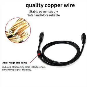 EXtension Cable for Lite with Magnetic Ring Filter 1M 4pin Cables A1 A1mini 3D Printer EXtension Cable for Lite with Magnetic Ring Filter 1M 4pin Cables A1 A1mini 3D Printer