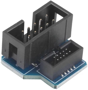 SWD JTAG Interface Adapter Board, 10Pin 2.54mm to 1.27mm Pitch Converter for Programming & Debugging SWD JTAG Interface Adapter Board, 10Pin 2.54mm to 1.27mm Pitch Converter for Programming & Debugging