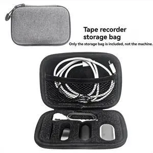 Hard Case for NotePin AI Voice Recorder for Recorder, Magnetic Pin, Clip, Dock, Wristband & Cable (Case Only) Hard Case for NotePin AI Voice Recorder for Recorder, Magnetic Pin, Clip, Dock, Wristband & Cable (Case Only)