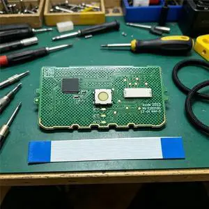 Replacement Touchpad for Controller Touch Board with Flex Cable for BDM-020/030/040 Game Controller Repair Parts Replacement Touchpad for Controller Touch Board with Flex Cable for BDM-020/030/040 Game Controller Repair Parts