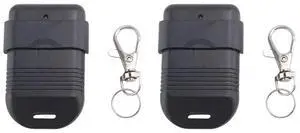 2X 8 Dip Switch 433Mhz Smart Copy Remote Control Fixed Code 2 CH Duplicator For Gate Garage Door Opener Or Alarm Sys 2X 8 Dip Switch 433Mhz Smart Copy Remote Control Fixed Code 2 CH Duplicator For Gate Garage Door Opener Or Alarm Sys