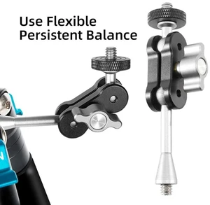 Super Clamp With Multifunctional Magic Mount 1/4 Thread Adapter For DSLR Cameras TM-3 Super Clamp With Multifunctional Magic Mount 1/4 Thread Adapter For DSLR Cameras TM-3