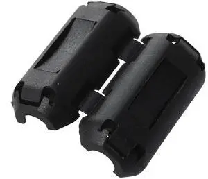 20Pcs Clip On Clamp RFI EMI EMC Noise Filters Ferrite Core For 3.5Mm Cable 20Pcs Clip On Clamp RFI EMI EMC Noise Filters Ferrite Core For 3.5Mm Cable