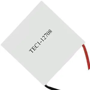 TEC1-12708 Module Thermoelectric Cooler Peltier 40x40MM 12V Semiconductor Refrigeration TEC1-12708 Module Thermoelectric Cooler Peltier 40x40MM 12V Semiconductor Refrigeration