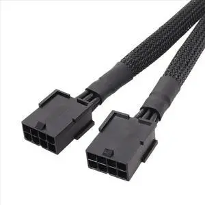 2X Video Card 12VHPWR PCIe 5.0 12 Pin to Dual GPU PCIE 8-Pin Cable for RTX30 Series 3070 3080 RTX3090 Public Video Card 2X Video Card 12VHPWR PCIe 5.0 12 Pin to Dual GPU PCIE 8-Pin Cable for RTX30 Series 3070 3080 RTX3090 Public Video Card