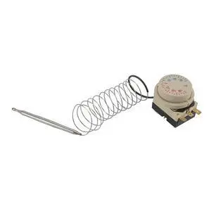 Freezer -30~+30 AC 250V 16A AC380V Temperature Capillary Thermostat Freezer -30~+30 AC 250V 16A AC380V Temperature Capillary Thermostat