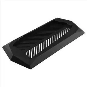 Vertical Stand for Slim Optical Drive Version Console with Built-in Cooling Vents and Non-Slip Feet Black Vertical Stand for Slim Optical Drive Version Console with Built-in Cooling Vents and Non-Slip Feet Black