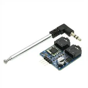 TEA5767 FM Stereo Radio Module 76-108MHZ High Sensitivity Receiver with Antenna for DIY Electronics and Radio Projects TEA5767 FM Stereo Radio Module 76-108MHZ High Sensitivity Receiver with Antenna for DIY Electronics and Radio Projects