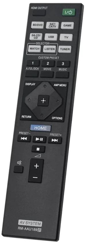 RM-AAU189 Replace Remote Control for STR-DN850 STR-DN1050 RM-AAU189 Replace Remote Control for STR-DN850 STR-DN1050