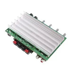 DX0809 Two-Channel Power Amplifier Board 60W Hi-Fi Stereo Audio Power Amplifier Volume Tone Control Board Kit DX0809 Two-Channel Power Amplifier Board 60W Hi-Fi Stereo Audio Power Amplifier Volume Tone Control Board Kit