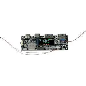 22.5W Bidirectional Fast Charging Module With TFT Color Display And Thermal Protection For Power Bank Mainboard, With PD 22.5W Bidirectional Fast Charging Module With TFT Color Display And Thermal Protection For Power Bank Mainboard, With PD