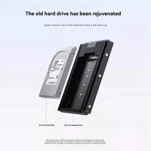 2.5inch to 3.5inch Hard Drive Enclosure Hard Drive 6Gbps SATA 3.0 Adapter for 2.5-Inch HDD/SSD Hard Drive 2.5inch to 3.5inch Hard Drive Enclosure Hard Drive 6Gbps SATA 3.0 Adapter for 2.5-Inch HDD/SSD Hard Drive