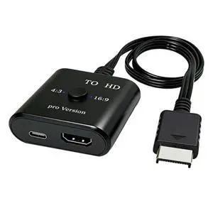 1080P For HDTV For PC DVD Compatible PS2 To -Audio Video Converter Adapter Supports PS 1/2 Display Modes 1080P For HDTV For PC DVD Compatible PS2 To -Audio Video Converter Adapter Supports PS 1/2 Display Modes