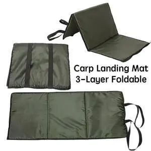 Foldable 3-Layer Sponge Carp Mat Fish Pad Fish Protection Mat Carp Fishing Quick Fish Folding Unhooking Mat Foldable 3-Layer Sponge Carp Mat Fish Pad Fish Protection Mat Carp Fishing Quick Fish Folding Unhooking Mat