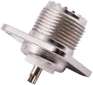 10X UHF Female SO239 Panel Chassis Mount Flange Deck Mount Solder Cup RF Connector 10X UHF Female SO239 Panel Chassis Mount Flange Deck Mount Solder Cup RF Connector