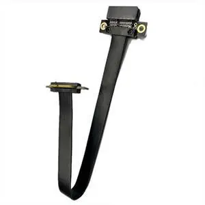 Full Speed 3.0 PCIE X1 Adapter Cable 90° Graphics Card Extension Cable PCI-Express Shielded Extender for GPU 20CM Full Speed 3.0 PCIE X1 Adapter Cable 90° Graphics Card Extension Cable PCI-Express Shielded Extender for GPU 20CM