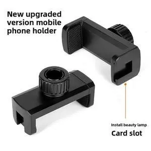 Mic Stand Phone Holder Heavy-Duty Gooseneck Phone Holder 360° Flexible Arm Clip for Mic Stand, Music Stand, Tripod Mic Stand Phone Holder Heavy-Duty Gooseneck Phone Holder 360° Flexible Arm Clip for Mic Stand, Music Stand, Tripod