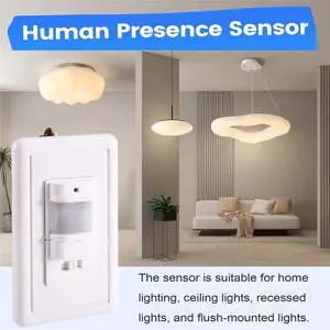 PIR Motion Sensor Switch AC 110V-240V Infrared Smart Human Body Sensor Wall Switch Work with in Dark Adjustable Time PIR Motion Sensor Switch AC 110V-240V Infrared Smart Human Body Sensor Wall Switch Work with in Dark Adjustable Time