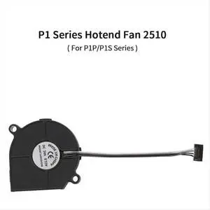 3D Printer Accessories 5015 Blower Cooling Fan for P1 Hotend with Cable Rapid Cooling Fans for P1P P1S 3D Printer Accessories 5015 Blower Cooling Fan for P1 Hotend with Cable Rapid Cooling Fans for P1P P1S