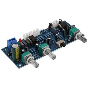 2.1 Channel Subwoofer Preamp Board Amplifier Board Low Pass Filter Bass Preamplifier(Finished Product) 2.1 Channel Subwoofer Preamp Board Amplifier Board Low Pass Filter Bass Preamplifier(Finished Product)