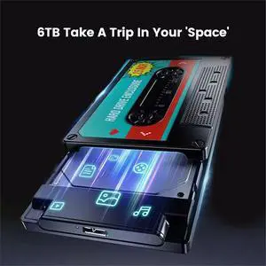 2.5'' Inch Hard Drive Enclosure USB C SATA III Classic SSD HDD External Case Storage Box Shockproof for PC Laptop Type C 2.5'' Inch Hard Drive Enclosure USB C SATA III Classic SSD HDD External Case Storage Box Shockproof for PC Laptop Type C