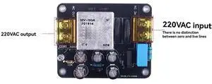 Power Supply Soft Circuit Board High-Power 2400W 100A AC150-280V High Current Relay for Class A Amplifiers Power Supply Soft Circuit Board High-Power 2400W 100A AC150-280V High Current Relay for Class A Amplifiers