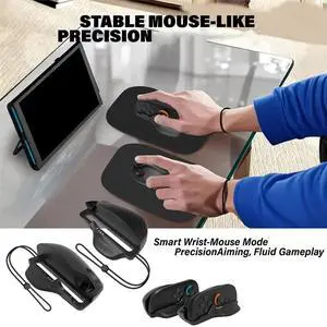 For Switch 2 Gaming Mouse Grip - Ergonomic Controller Accessory to Reduce Fatigue During Extended Gameplay For Switch 2 Gaming Mouse Grip - Ergonomic Controller Accessory to Reduce Fatigue During Extended Gameplay