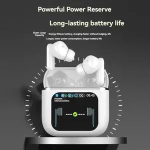 Noise Cancelling Earbuds Bluetooth 5.4 Bass Stereo Earbud+LED Power Display Charging Case Waterproof Sport-AAAE Noise Cancelling Earbuds Bluetooth 5.4 Bass Stereo Earbud+LED Power Display Charging Case Waterproof Sport-AAAE