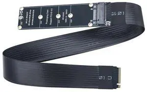 M.2 M-Key NVMe/NGFF Extension Cable PCIe 4.0 64Gbps Lossless Ultra-High-Speed Transmission for 2230/2242/2260/2280 SSD A M.2 M-Key NVMe/NGFF Extension Cable PCIe 4.0 64Gbps Lossless Ultra-High-Speed Transmission for 2230/2242/2260/2280 SSD A